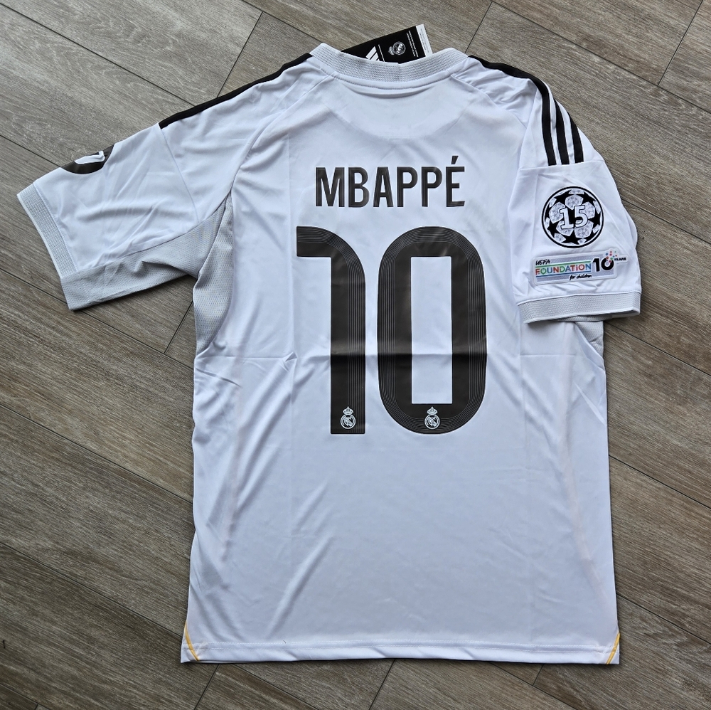 Real Madrid Jersey Home Version Fans 2025/26 Mbappé#10
